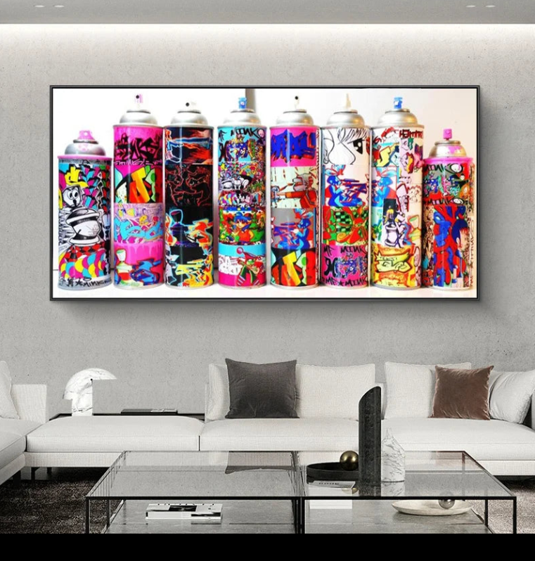 Graffiti Style Wall Art Posters