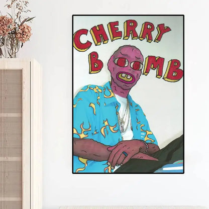 Rapper Tyler The Creator POSTER Prints Wall Painting Bedroom Living Room Decoration Home