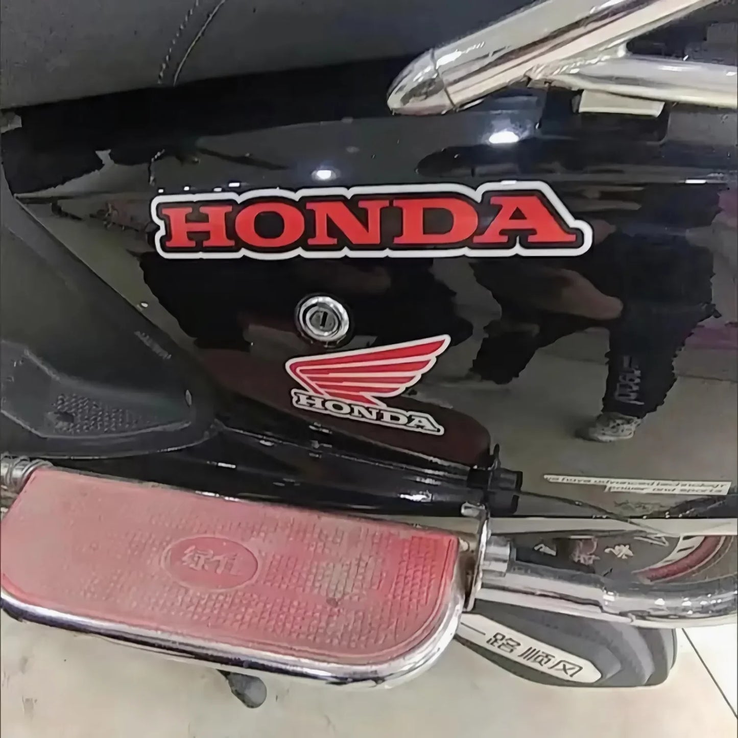 New Motorcycle Side Strip Sticker Car Styling Vinyl Decal for HONDAS Motorcycle Sticker Reflective Stickers Car Decoration