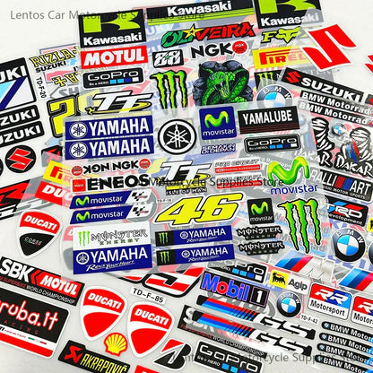 New Motorcycle Side Strip Sticker Car Styling Vinyl Decal for YAMAHAS BMWS HONDAS Motorcycle Sticker Reflective Stickers