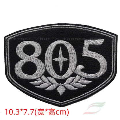 Ironing back tape with A558 embroidered clothing patches