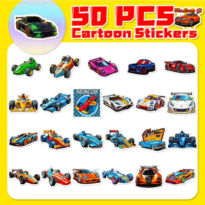 10/30/50pcs Cool JDM Graffiti Stickers Creative Car Styling Sticker for Skateboard Luggage Notebook Window Cartoon Decal Kid Toy