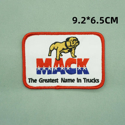 Racing TRUCKS brand logo Embroidered Patches with Hook Backing for Clothes