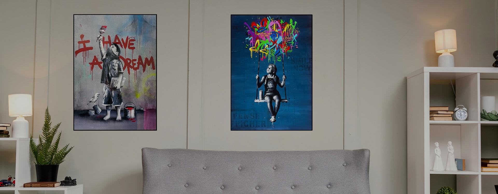 Graffiti Style Wall Art Posters for Living Room | Themed Posters Online at KKSPrints